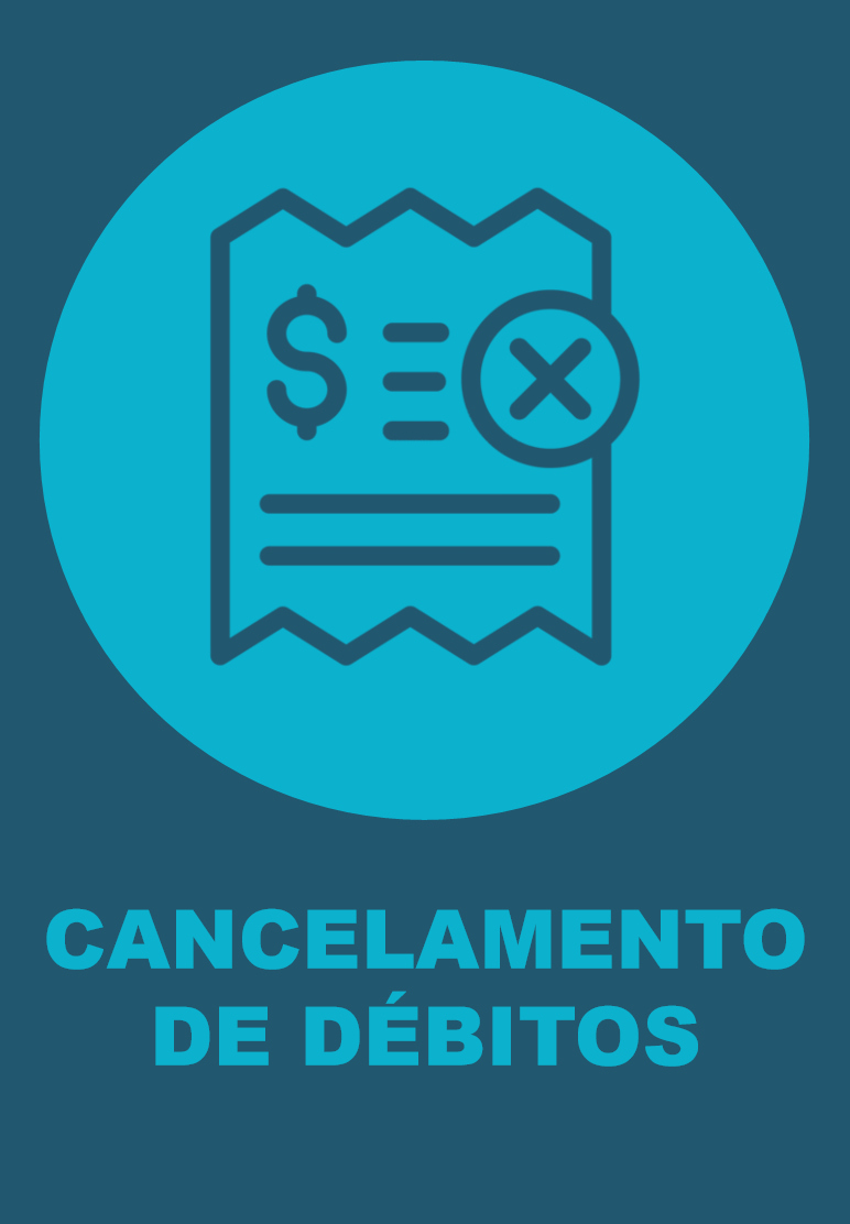 CANCELAMENTO DE DÉBITOS