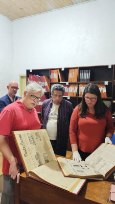 PRESERVAÇÃO HISTÓRICA: Castro avança na digitalização de acervos com apoio do Museu Campos Gerais