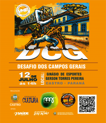 CAPOEIRA: CASTRO SEDIA O ENCONTRO REGIONAL DE CAPOEIRA COM GRUPOS DE TODA A REGIÃO